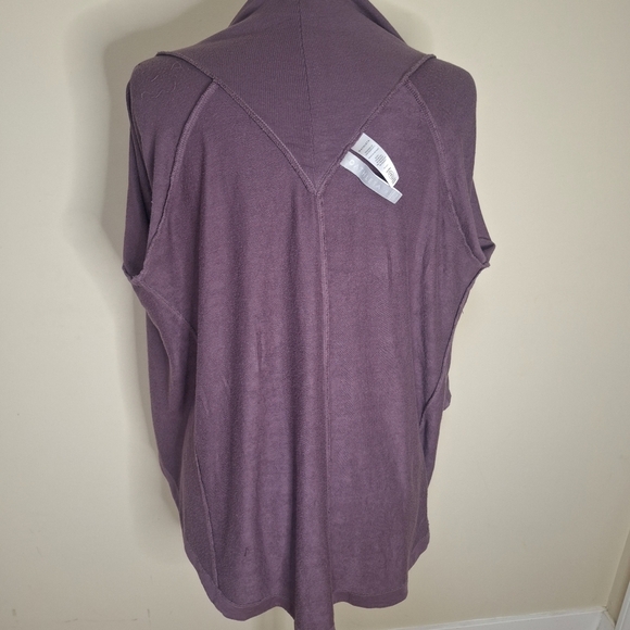 Athleta Nirvana Wear Two Ways Wrap cardigan SZ M - Picture 7 of 8